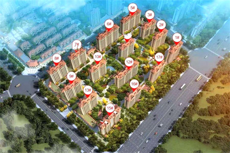 鑫源小区全明户型精装修3室2厅1卫117㎡带车库